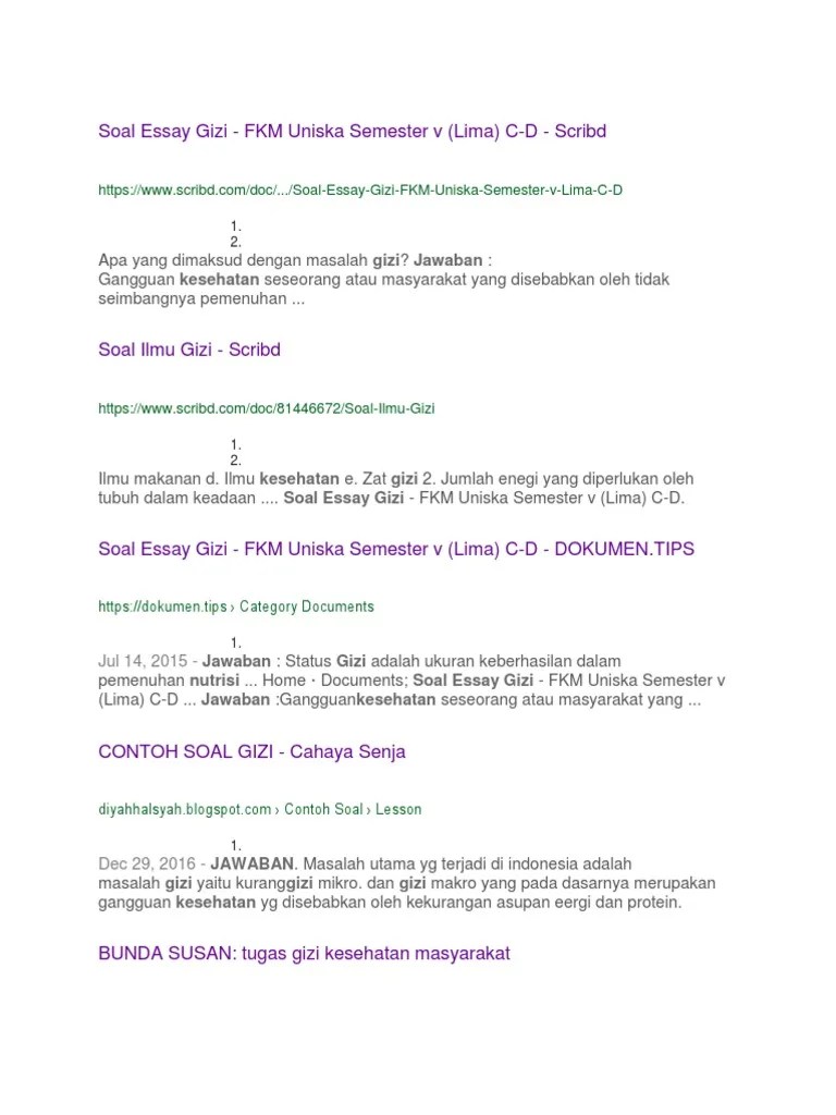 Sebutkan salah satu kebiasaan buruk untuk kesehatan terkait dengan pola istirahat? Soal Uts Gizi Dalam Kesehatan Reproduksdi