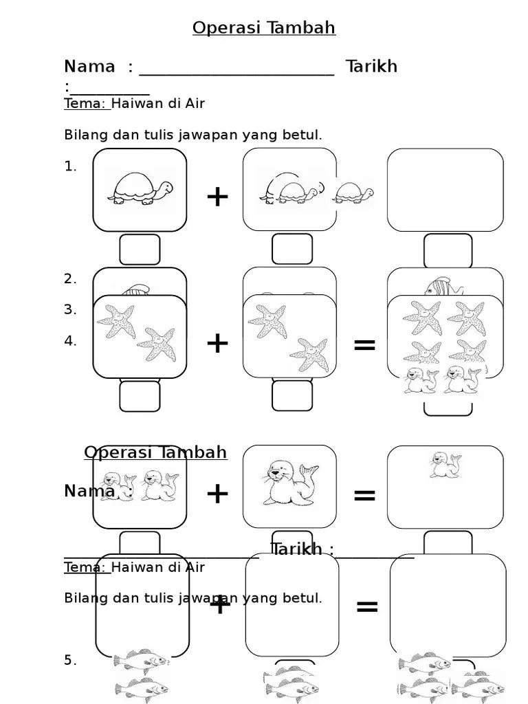 Tolak Latihan Matematik Prasekolah 6 Tahun Pdf : Matematik Awal Prasekolah 3 4 6 Tahun Buku Aktiviti 3b Awalbiz