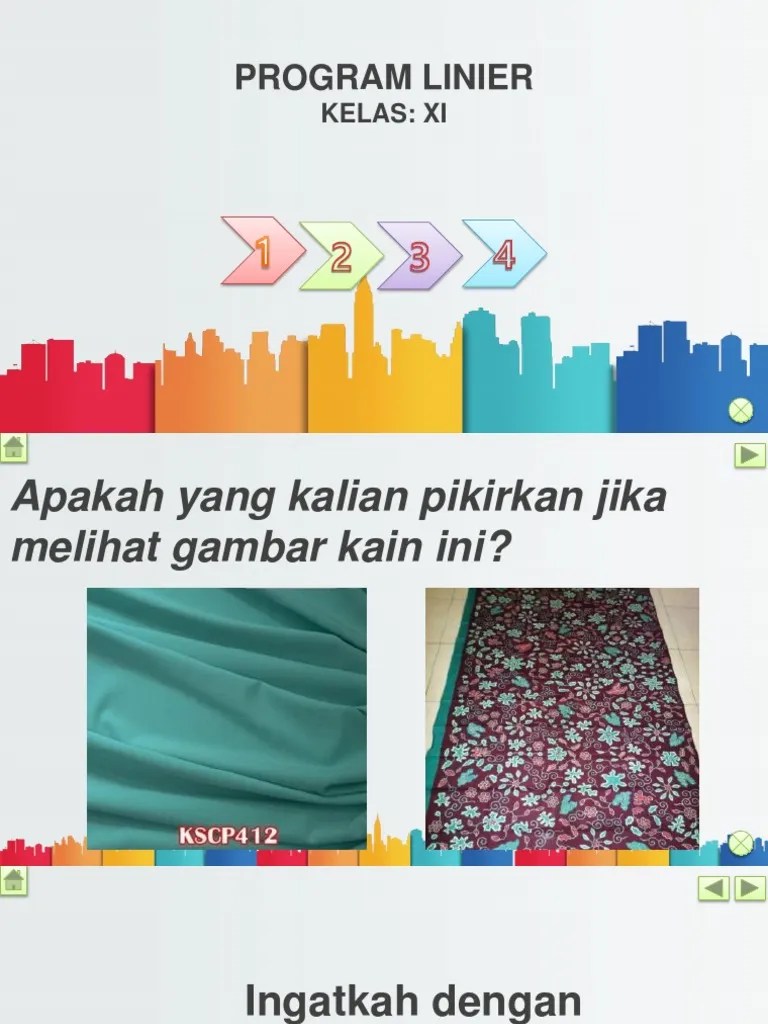 modul matematika umum kelas xi kd 3.3. Program Linear Pdf