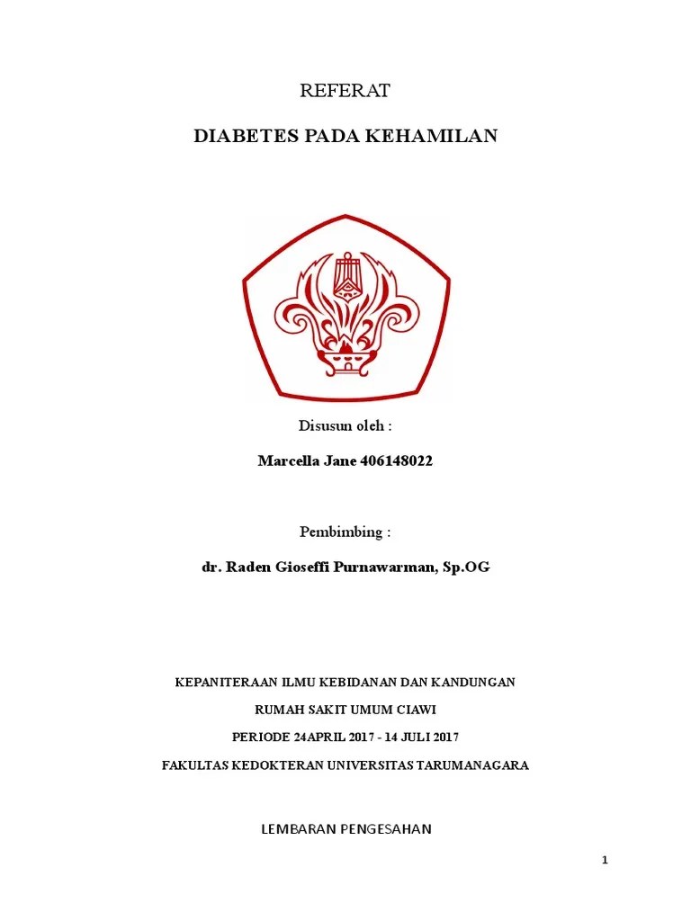 Referat Diabetes Gestasional | PDF