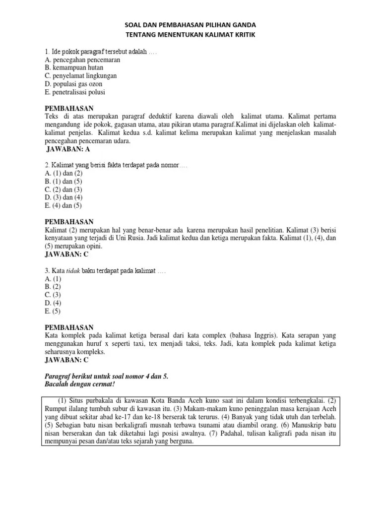 Kalimat Utama Paragraf Tersebut Adalah : Materi Kalimat Utama Paragraf Youtube - Kalimat utama sendiri merupakan kalimat yang berisi pokok utama sebuah paragraf.