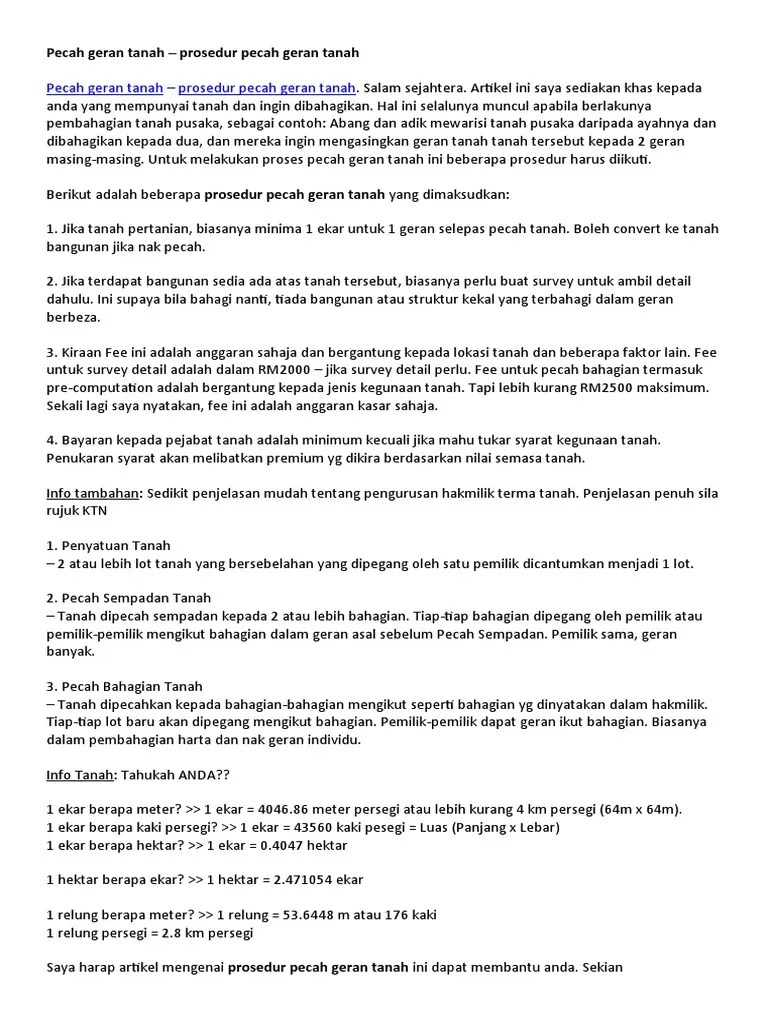 Klik setiap sel dalam tabel konversi untuk menyalin nilai. Tukar Hektar Kepada Ekar
