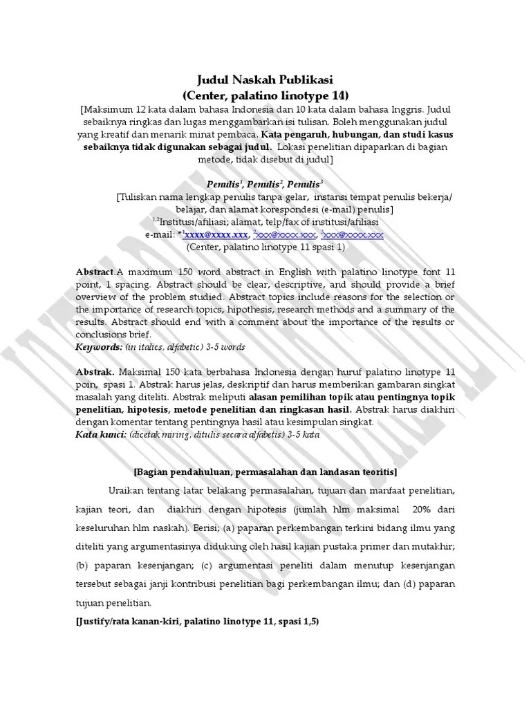 Penelitian ini merupakan penelitian deskriptif kualitatif. Template Manuskrip Pdf