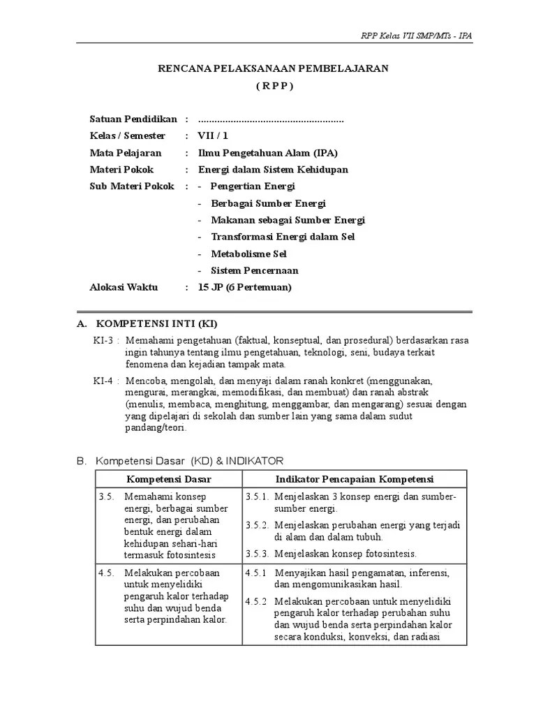 Melatihkan keterampilan berpikir kritis siswa smp. Soal Soal Kelas 7 Ipa Tentang Energi Dalam Sistem Kehidupan Beinyu Com