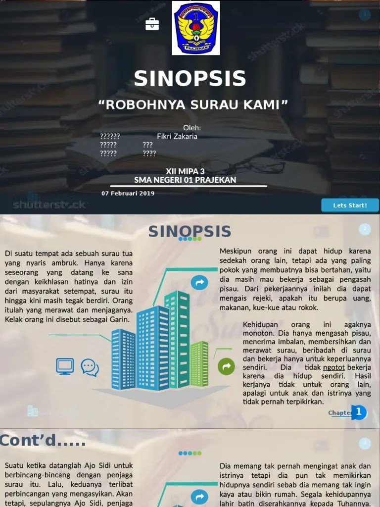 Sinopsis Robohnya Surau Kami | PDF