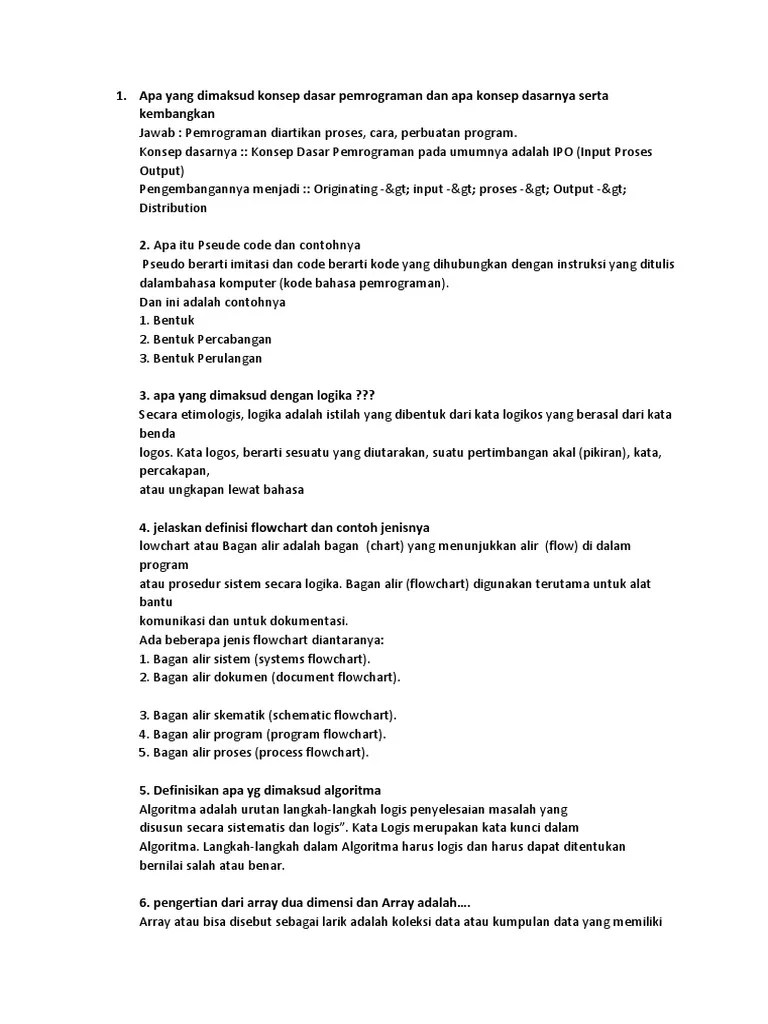 Óoï%r'sù y7ygô_ur èûïïe$#ï9 $zÿ‹ïzym 4 |nt ôüïù «!$# óél©9$# t süsù }¨$¨z9$# $pköžn=tæ. Apa Yang Dimaksud Konsep Dasar Pemrograman Dan Apa Konsep Dasarnya Serta Kembangkan Pdf