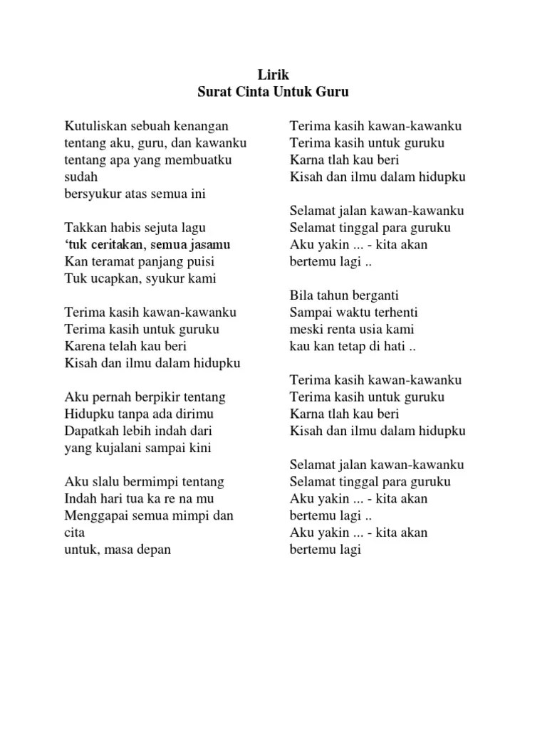 Lirik | PDF