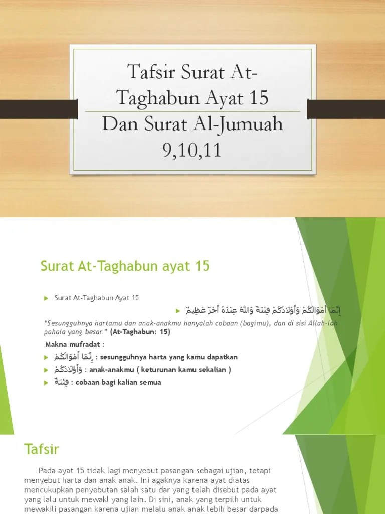 Final Tugas Kelompok Tafsir Surat | PDF