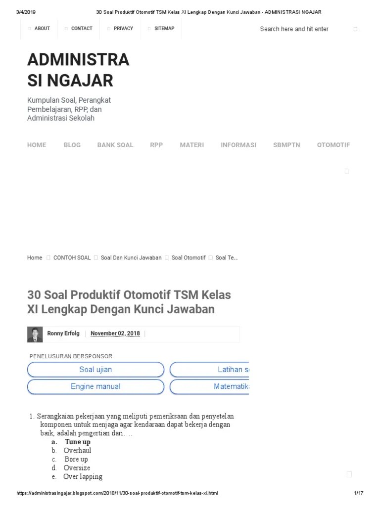We did not find results for: Contoh Soal Dan Jawaban Pilgan Otomotif Tentang Kemudi Peranti Guru