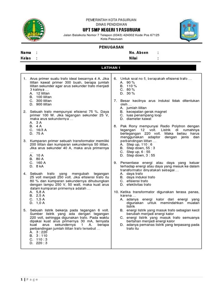 Magnet Dan Trafo - 3 | PDF