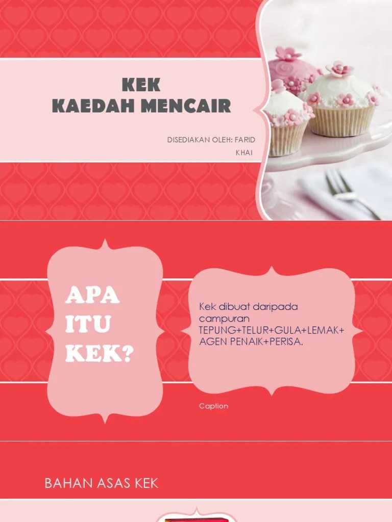 Fenomena yang bakal muncul di indonesia. Kek Kaedah Mencair Pdf