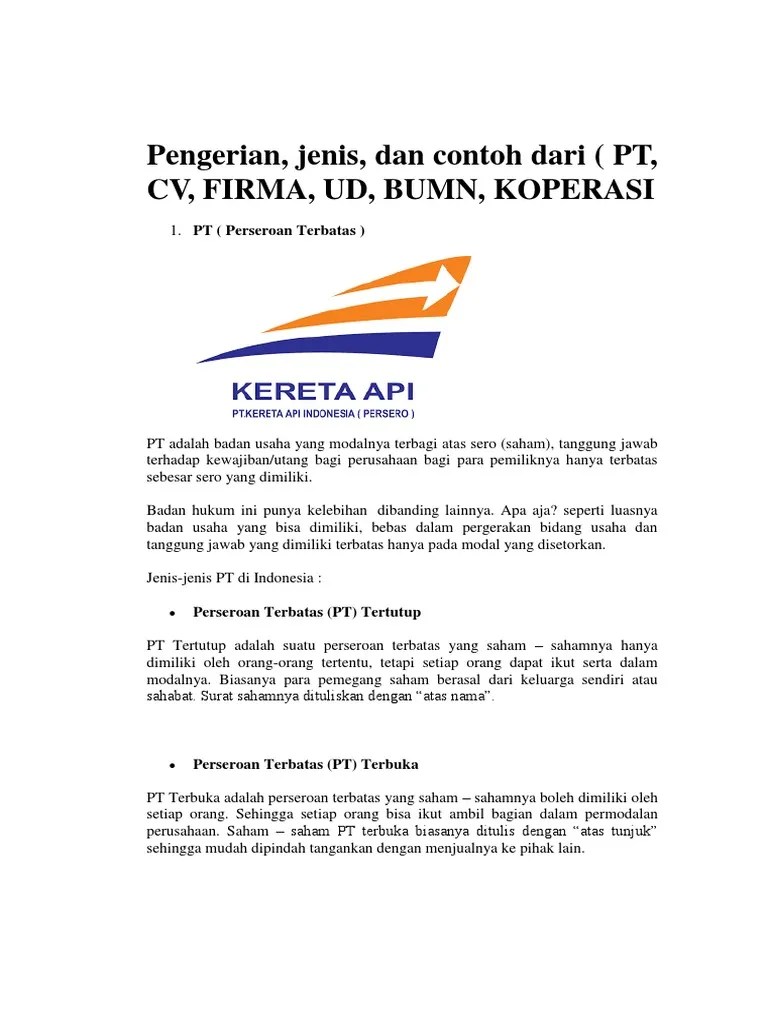 Jenis Jenis Usaha Kelompok | PDF