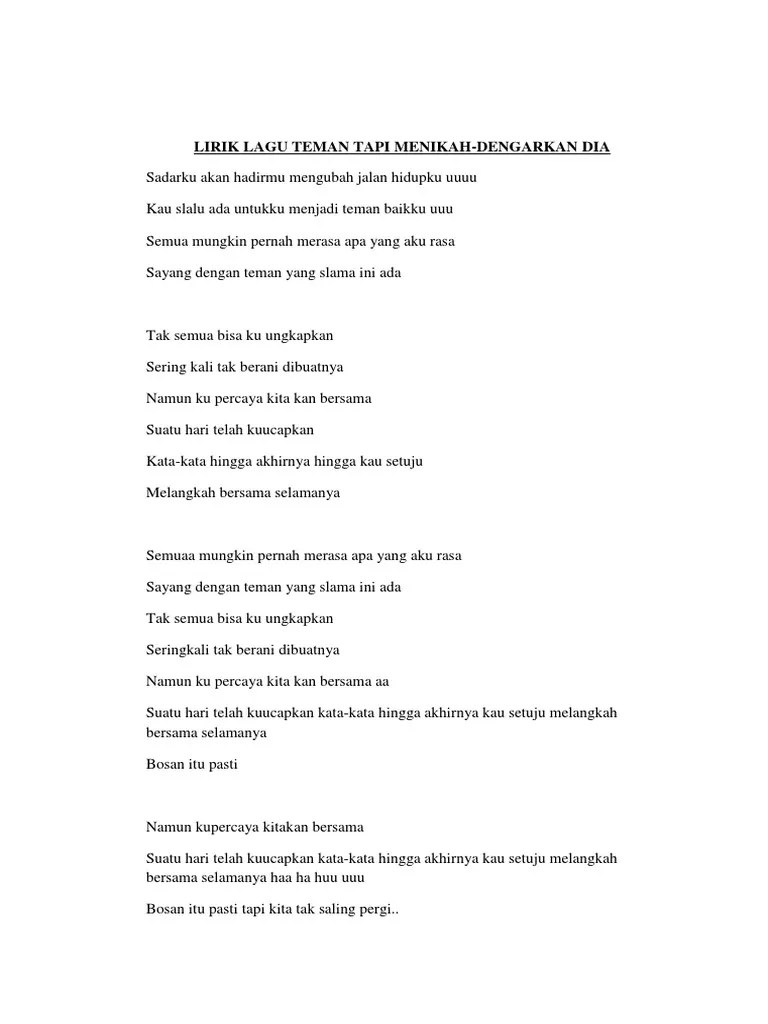 Lirik Lagu Mungkinkah Kita Kan Selalu Bersama