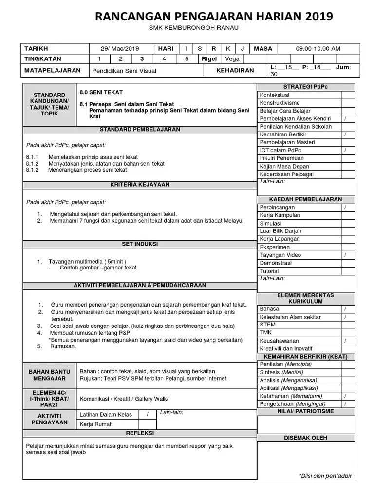 Benang emas dan perak digunakan sebagai benang hiasan manakala benang putih digunakan untuk mengetatkan kedudukan tekat emas pada mempulur. Rph Seni Tekat Pdf
