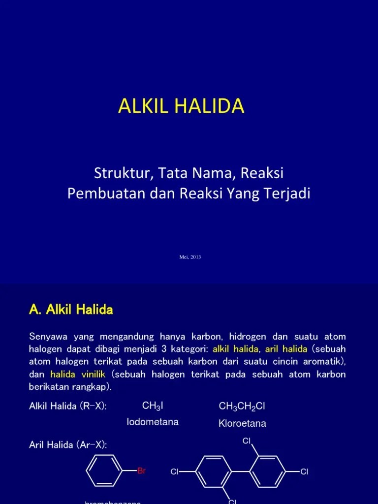 Alkil Halida OK | PDF