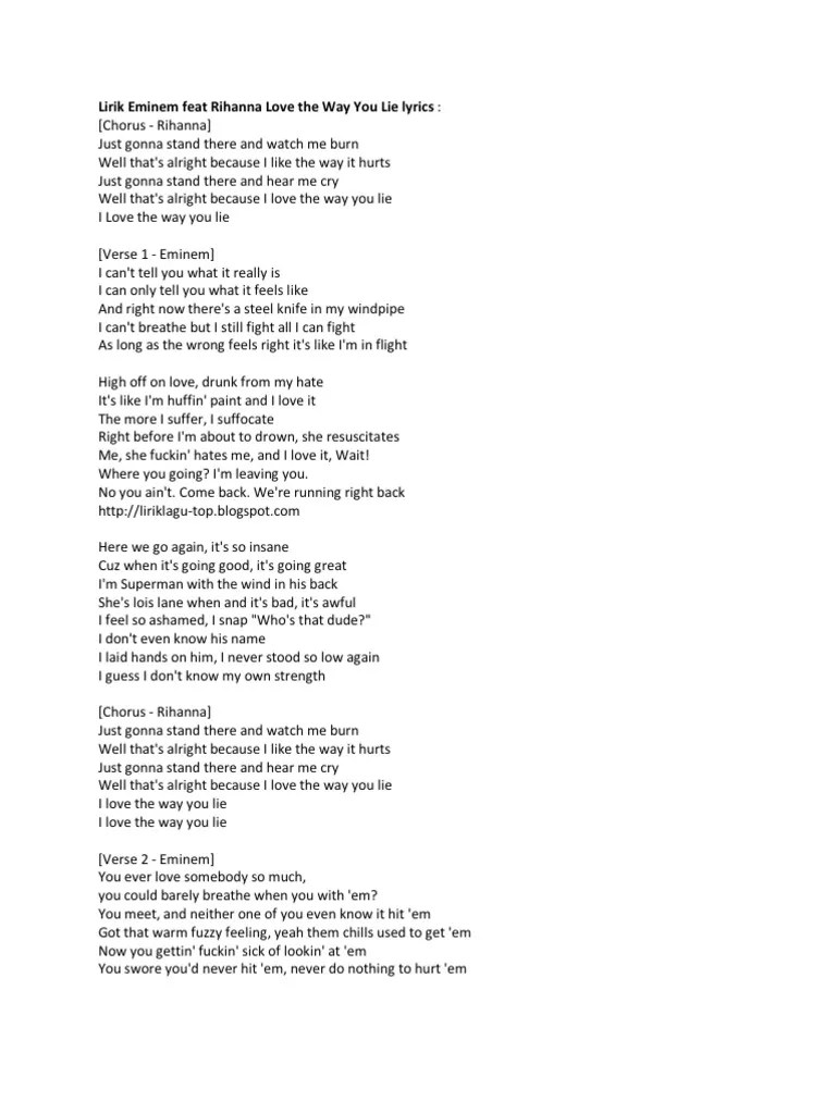 If this is all that i wanted, i don't want it, gotta be more for me. Terjemahan Lagu Because You Love Me Mudah