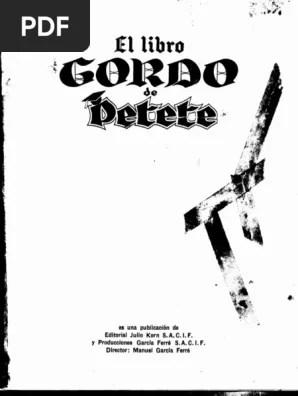 Isbn:9788486027001 dibujante español manuel garcía ferré . El Libro Gordo De Petete 1 Garcia Ferre Pdf