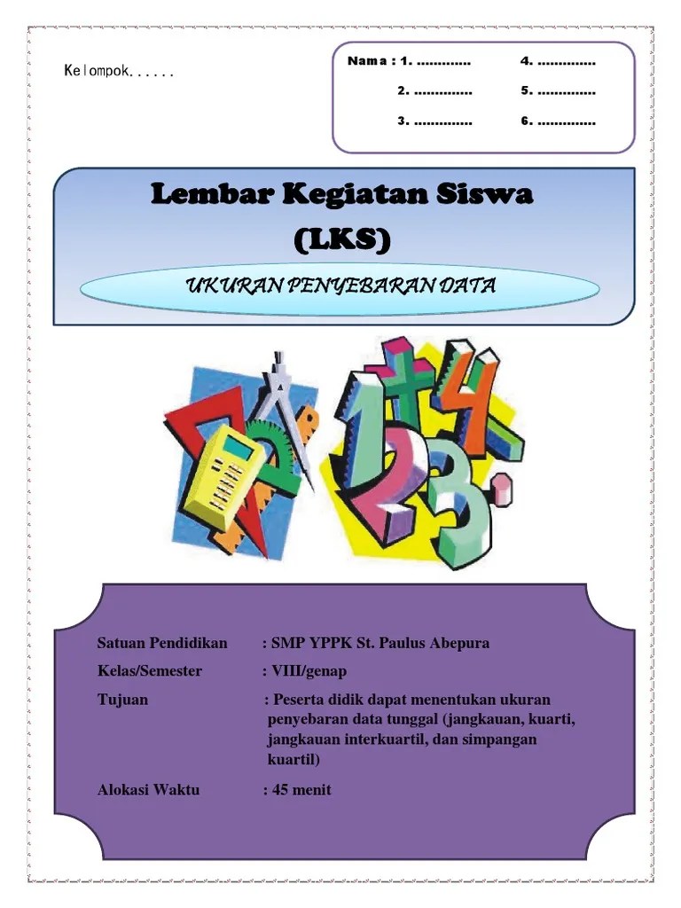 LKPD Penyebaran Data | PDF