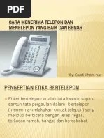 RPP 3 Komunikasi Telepon B.inggris | PDF