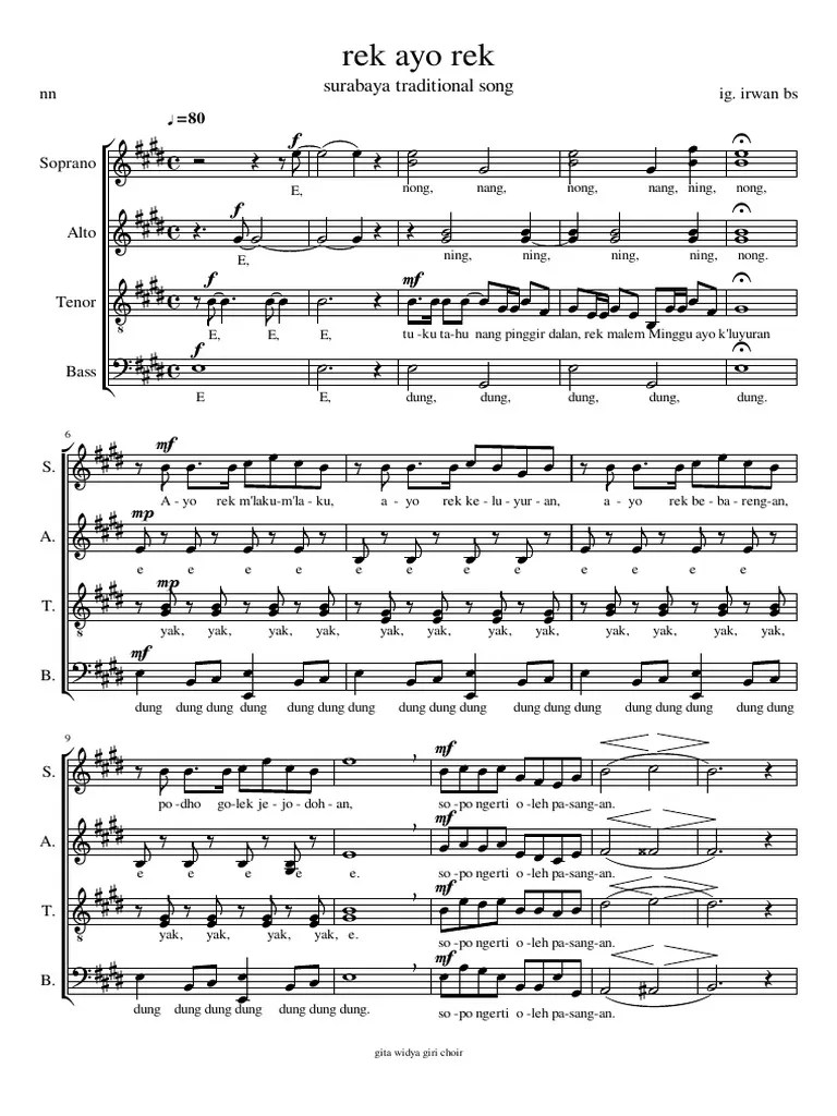 Rek ayo rek rame rame bebarengan. rek_ayo_rek rev | Pitch (Music) | Singing