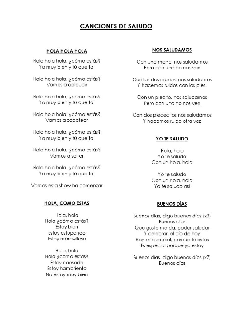 Cumbres borrascosas por emily bronté freeditorialf, capítulo primero regreso en este momento de visitar al dueño de mi casa. Canciones De Saludo Pdf