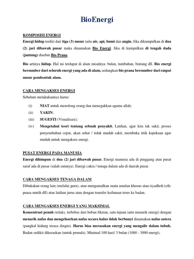 Bioenergi | PDF