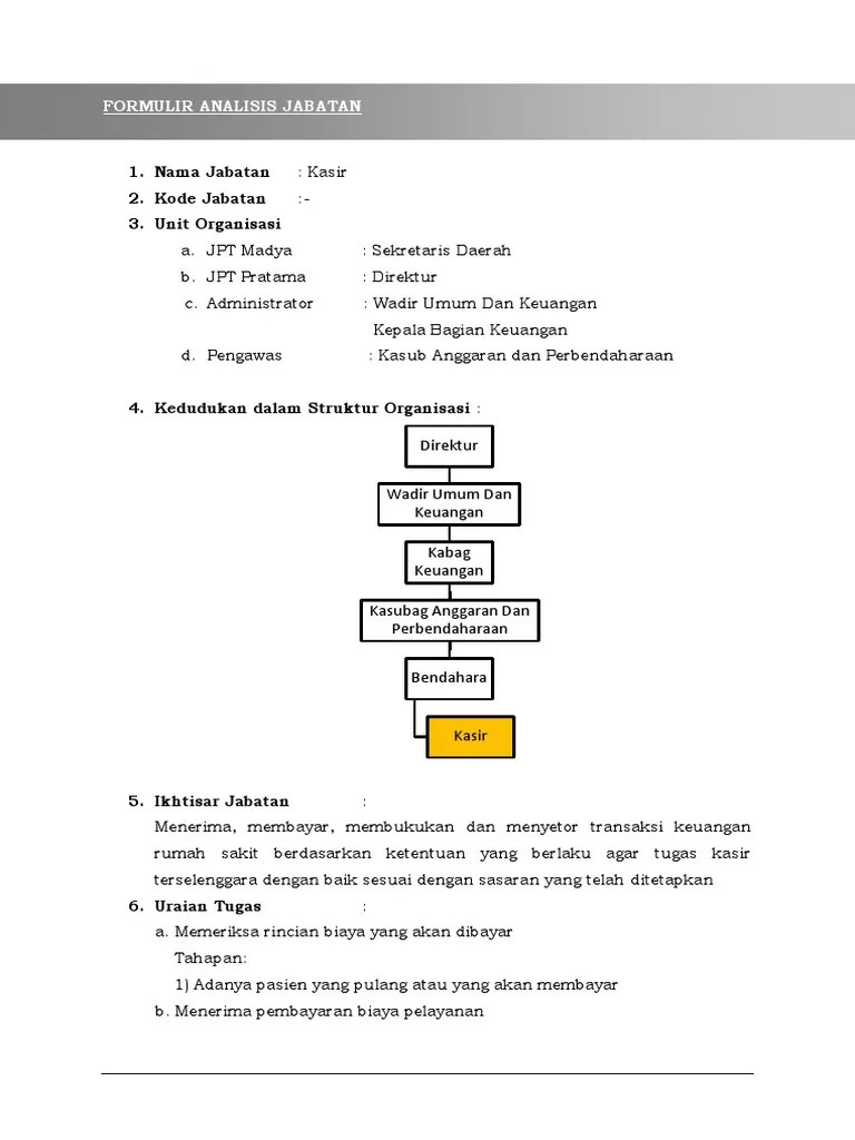 Nov 14, 2020 · tugas kasir rumah sakit adalah. Tugas Kasir Rumah Sakit - Guru Galeri