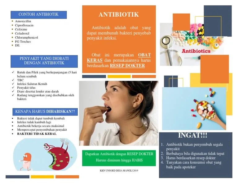 Leaflet Antibiotik | PDF