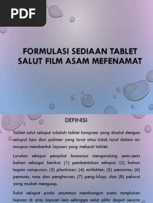 Salut Selaput or Film | PDF
