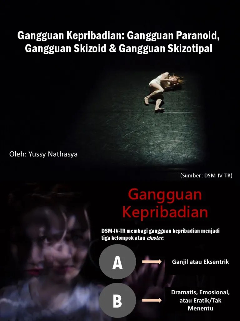 Gangguan Kepribadian Cluster B: Paranoid, Skizoid, Dan Skizotipal | PDF