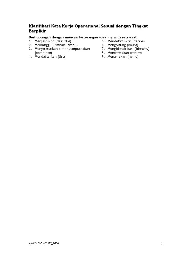 Klasifikasi KKO | PDF