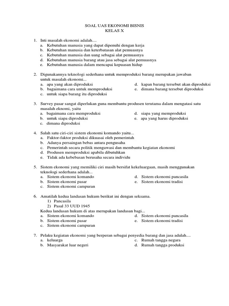 Ada beberapa keuntungan dari suatu sistem ekonomi liberal, yaitu: Salah Satu Ciri Sistem Ekonomi Komando Yaitu Sedang