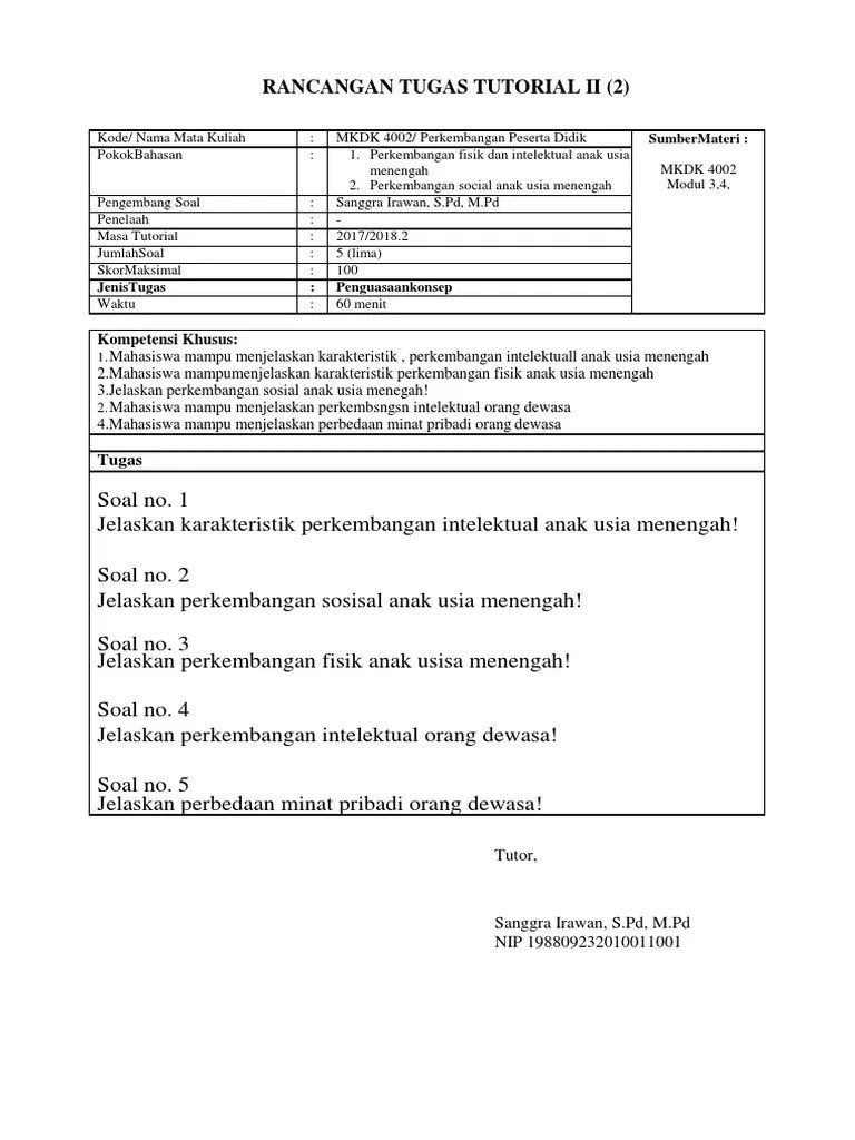 Soal Kuis 2 | PDF