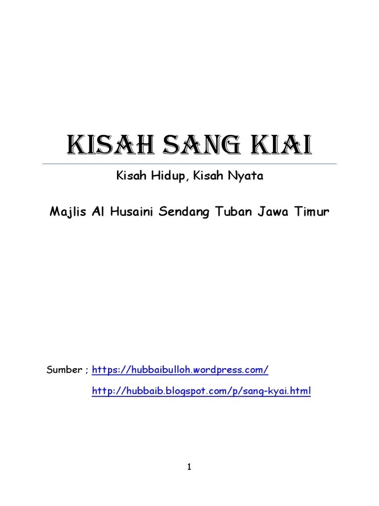 Sang Kyai | PDF