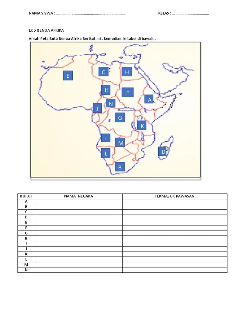 LK 5 Benua Afrika | PDF