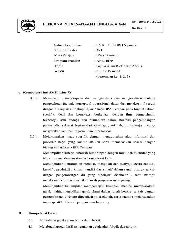 Soal ipa pas 2 kelas x ap1.berikut ini termasuk gejala alam biotik, kecuali. 3 1 Gejala Alam Biotik Abiotik Pdf