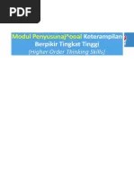 1.texts, membahas tentang bagaimana cara penulisan teks dalam. Modul Penyusunan Soal Hots Bahasa Inggris Pdf