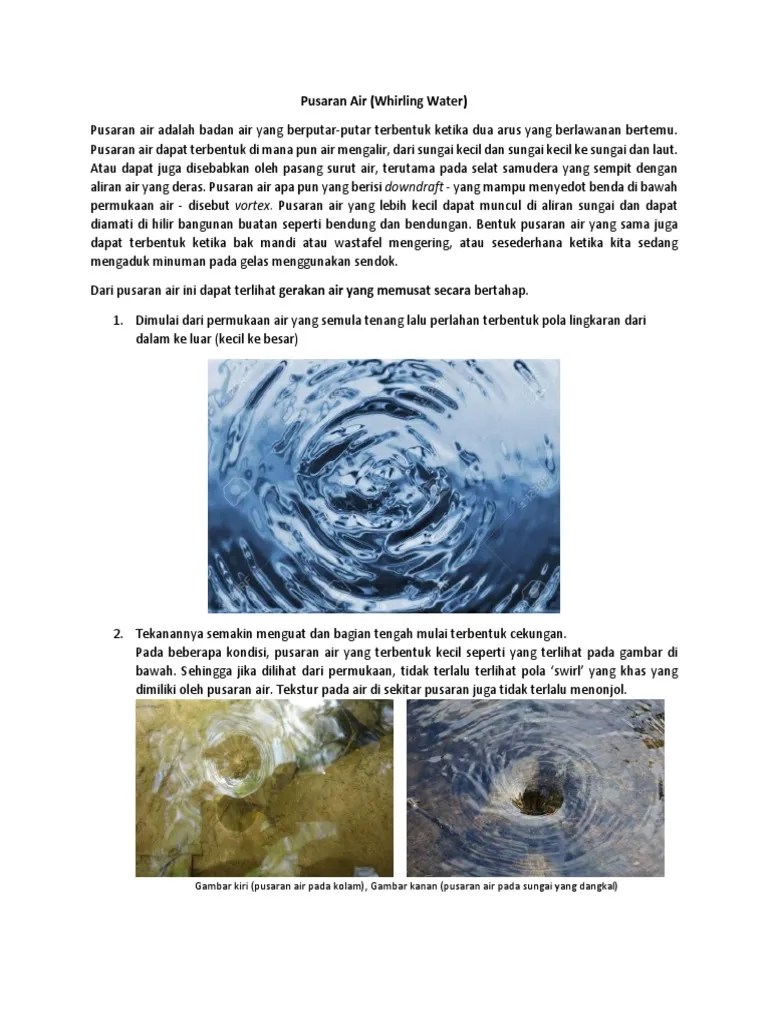 Pusaran Air | PDF