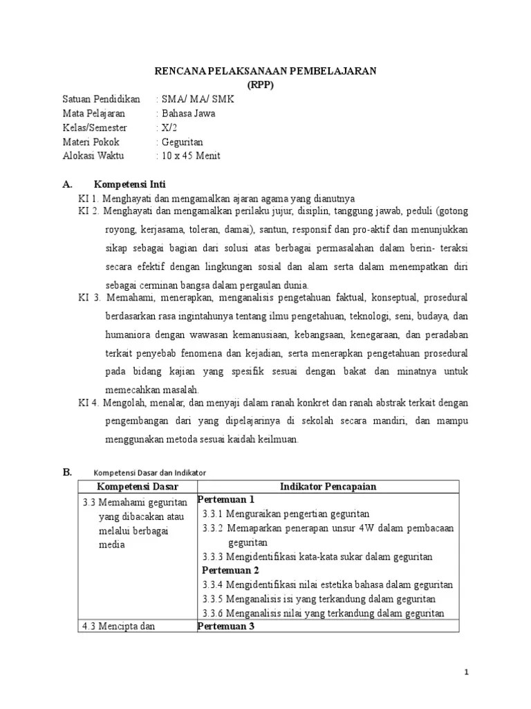 Contoh geguritan dan arti kata kata sulit, contoh geguritan,. Geguritan Pdf