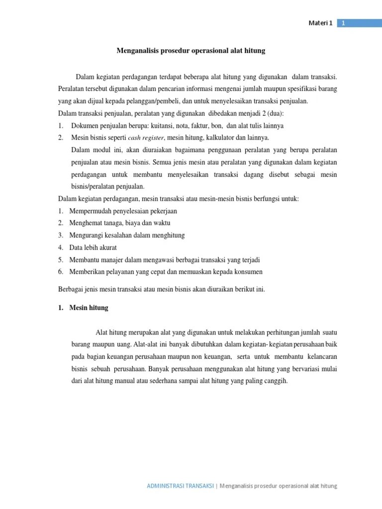 Alat Hitung PDF | PDF