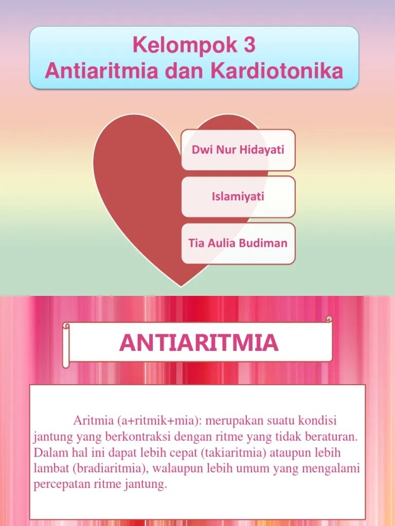 Antiaritmia Dan Kardiotonik | PDF