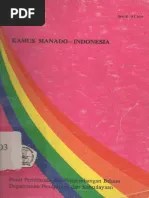 Kamus Manado-Indonesia - 159h | PDF