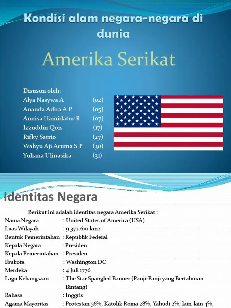 Kondisi Alam Amerika Serikat | PDF