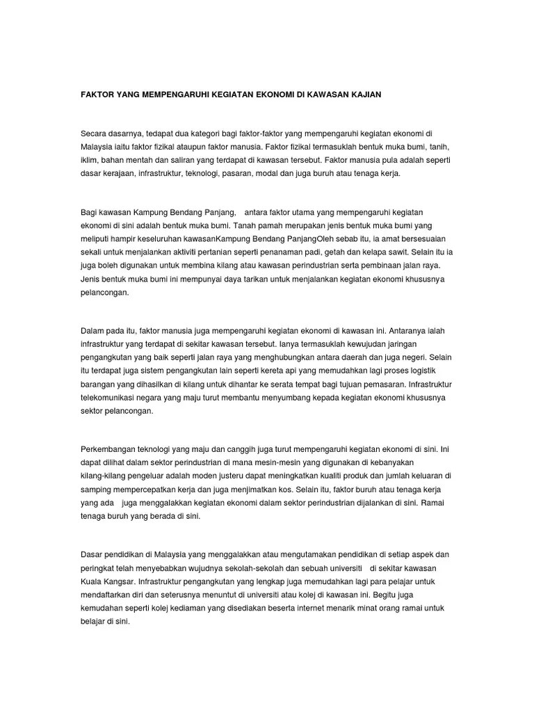 Faktor Yang Mempengaruhi Perkembangan Teknologi Telekomunikasi Di Malaysia