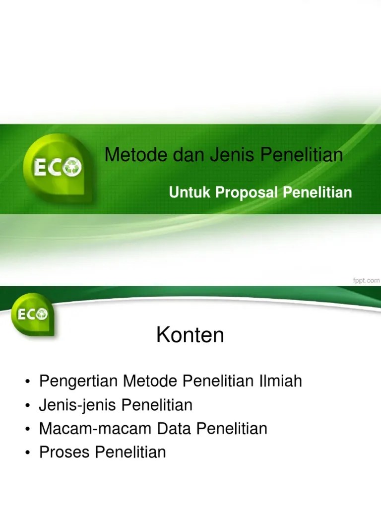 2 Metode Dan Jenis Penelitian