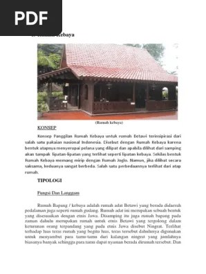 Betawi | PDF