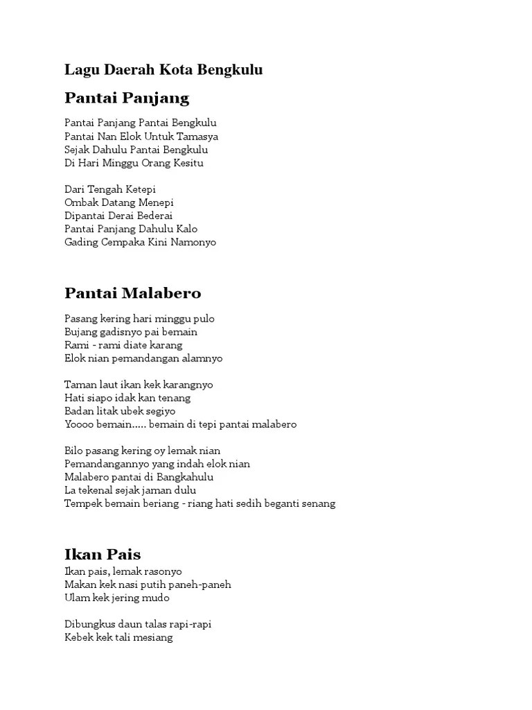 Lagu Daerah Lirik : Lirik Lagu Daerah Dari Maluku 1