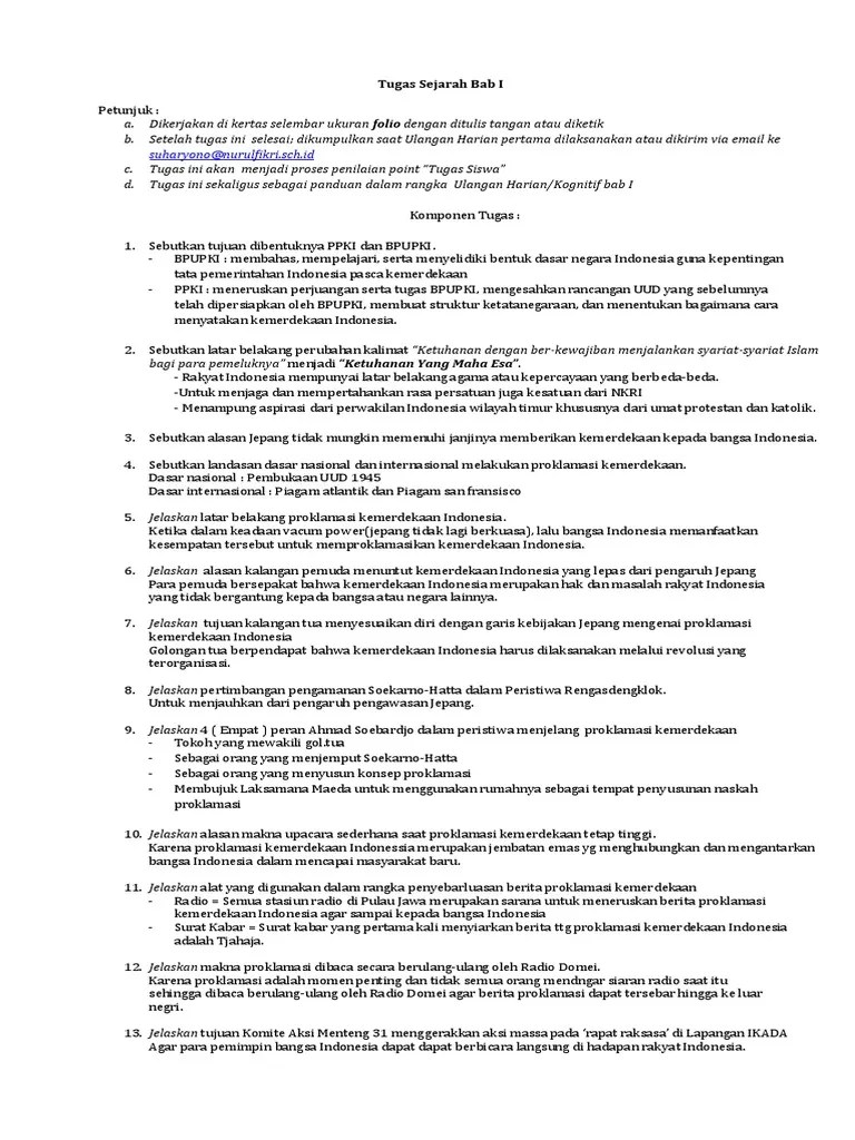 Sebutkan Makna Proklamasi Kemerdekaan Bagi Bangsa Indonesia – Goreng