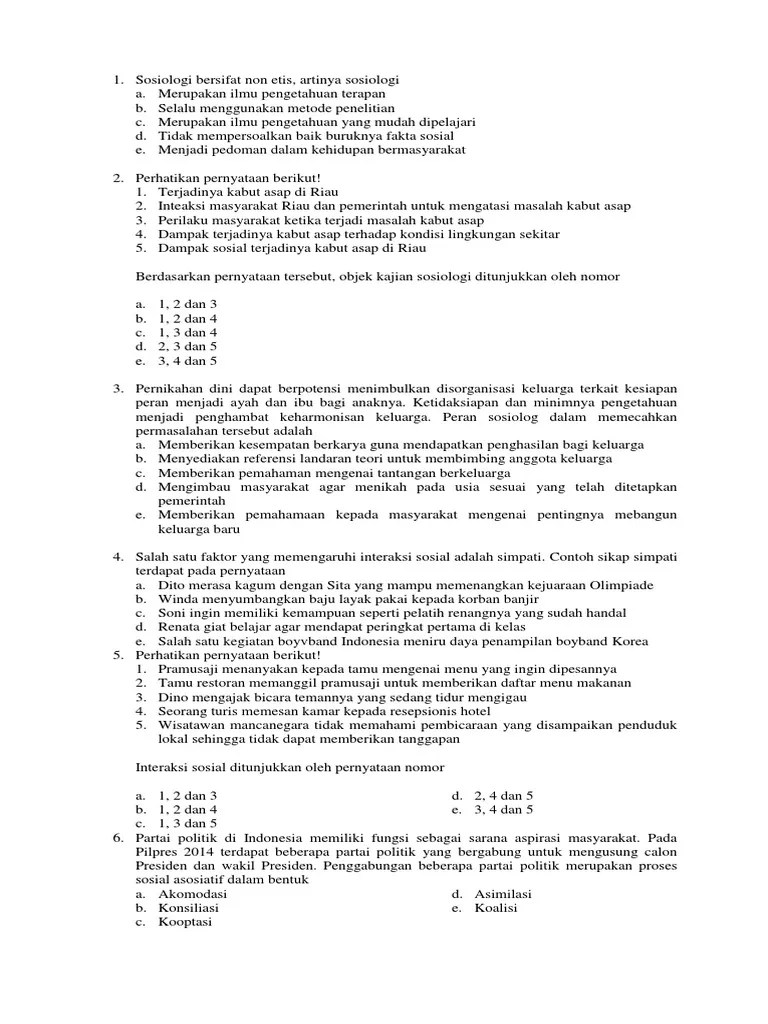 Contoh Mobilitas Sosial Vertikal Turun Ditunjukkan Oleh Pernyataan –  Berbagai Contoh