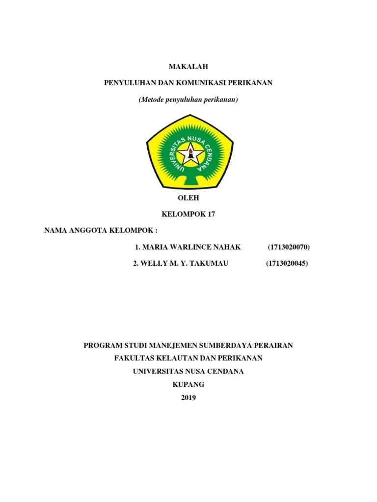 Kelompok 17 Metode Penyuluhan Perikanan | PDF